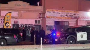 Crime scene. Credit KTVU FOX 2 San Francisco