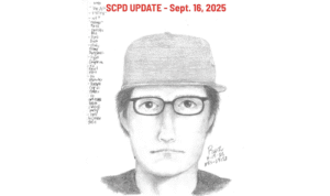 Santa Cruz Police Release Sketch of Sexual Assault Suspect From Frederick Street. Credit Santa Cruz PD