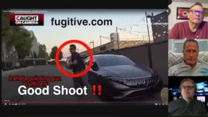 Los Angeles Police Release Video of Officer Shooting Romario Iraheta in Shootout. Credit Fugitive Watch